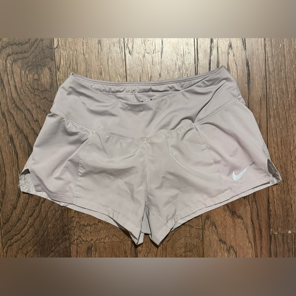 Nike light grey running shorts - Womens XS